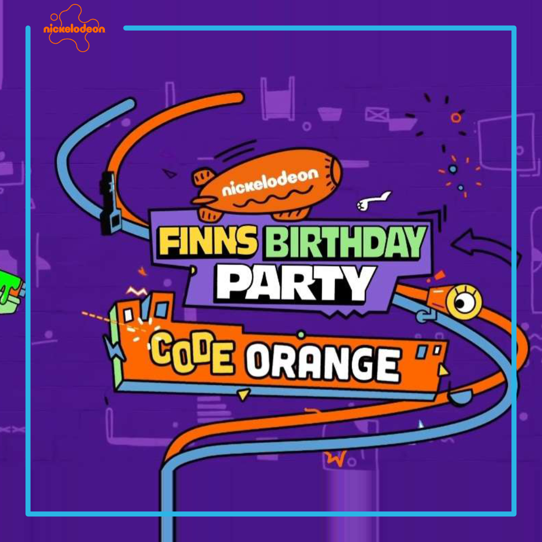 Nickelodeon Finns Birthday Party 2023 Code Orange 